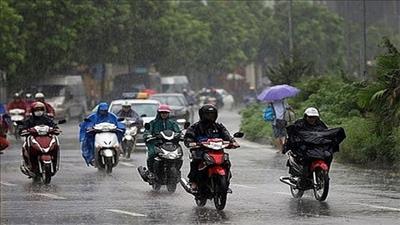 Mưa dông cục bộ sẽ tiếp diễn trong 10 ngày tới