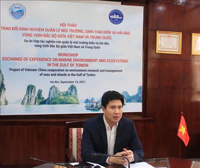 Việt Nam - Trung Quốc: Trao đổi kinh nghiệm quản lý môi trường, sinh thái biển và hải đảo Vịnh Bắc Bộ