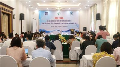 Phổ biến Quy chuẩn quốc gia về chất lượng môi trường, quản lý chất lượng nước