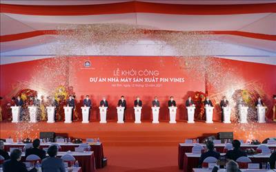 Vingroup khởi công xây dựng Nhà máy Sản xuất Pin VinES.