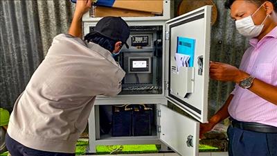 Cần Thơ ứng dụng hệ thống quan trắc và cảnh báo xâm nhập mặn