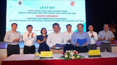 Quảng Trị ký kết hợp tác bảo tồn đa dạng sinh học và phát triển bền vững