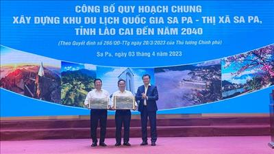 Công bố Quy hoạch chung xây dựng khu du lịch quốc gia Sa Pa