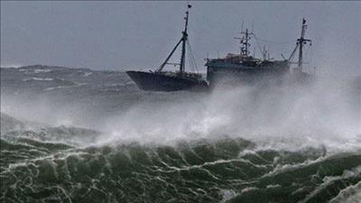Áp thấp nhiệt đới di chuyển nhanh trên vùng biển nước ta