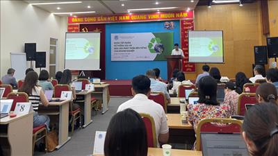 Tập huấn về hệ thống ESG và báo cáo phát triển bền vững của doanh nghiệp