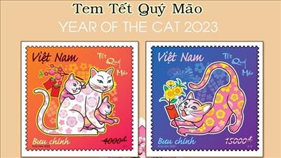 Phát hành tem Tết Quý Mão đón chào năm mới 2023