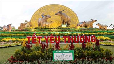 Quy Nhơn khánh thành biểu tượng linh vật mừng năm mới Tân Sửu