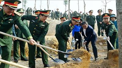 Bộ Quốc phòng hưởng ứng 