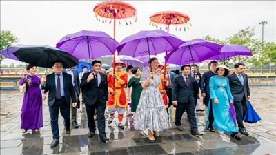 Tổng giám đốc UNESCO thăm và làm việc về bảo tồn di tích tại cố đô Huế