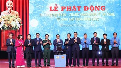 Phát động Tháng Công nhân và Tháng hành động về an toàn, vệ sinh lao động 2023