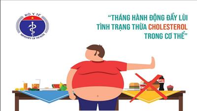 Phát động “Tháng hành động đẩy lùi tình trạng thừa cholesterol trong cơ thể”