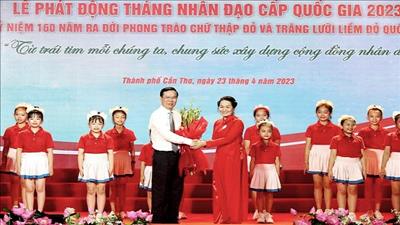 Phát động Tháng Nhân đạo quốc gia năm 2023