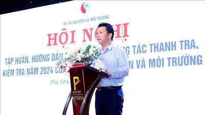 Ngành tài nguyên và môi trường tập huấn về công tác thanh, kiểm tra năm 2024
