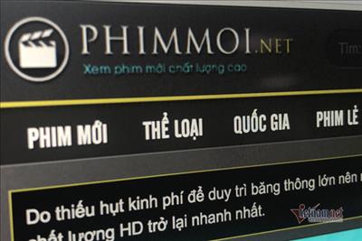 Khởi tố vụ án hình sự liên quan đến website Phimmoi.net