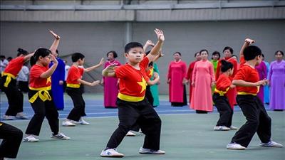 Phấn đấu mục tiêu 39% dân số tập luyện thể dục thể thao thường xuyên vào năm 2026