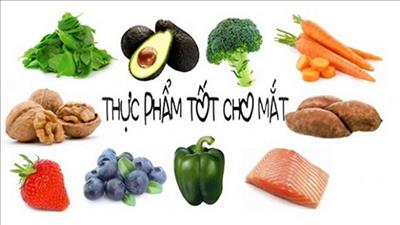 10 thực phẩm tốt cho sức khỏe của đôi mắt