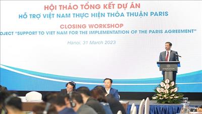 Đức tiếp tục hỗ trợ Việt Nam thực hiện Thỏa thuận Paris