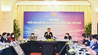 Triển khai mở cửa du lịch quốc tế an toàn, hiệu quả