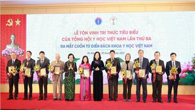 Tôn vinh các trí thức tiêu biểu ngành y tế lần thứ 3