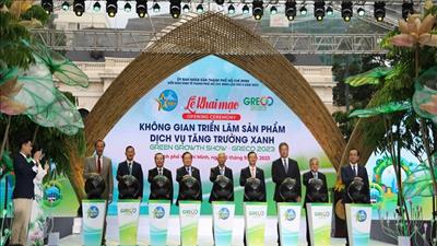 Thành phố Hồ Chí Minh triển lãm sản phẩm, dịch vụ tăng trưởng xanh