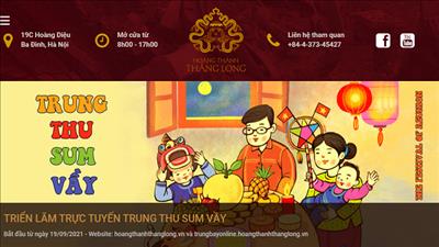 Tổ chức trưng bày trực tuyến “Trung thu sum vầy”