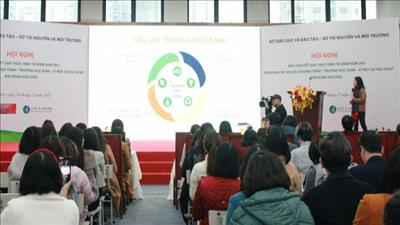 Khởi động chương trình Trường học xanh vì một Hà Nội xanh