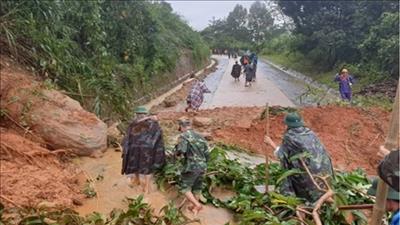 Ứng phó với nguy cơ mưa lũ, sạt lở đất, lũ quét tại Bắc Bộ