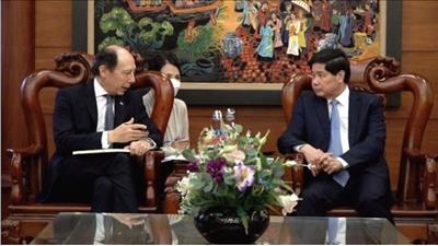 Thúc đẩy hợp tác nông nghiệp bền vững với Uruguay