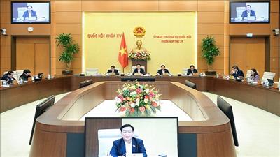 Ủy ban Thường vụ Quốc hội nêu ý kiến về dự án Luật Tài nguyên nước (sửa đổi)