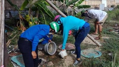 Tăng cường vệ sinh môi trường, phòng chống dịch bệnh mùa mưa bão