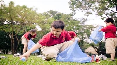 Ngành giáo dục hưởng ứng Tuần lễ quốc gia Nước sạch và vệ sinh môi trường