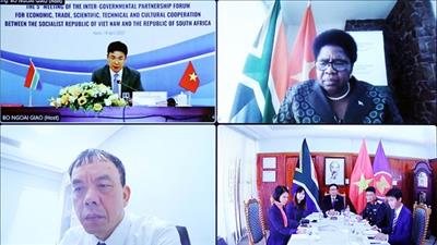 Duy trì và nâng cao quan hệ hợp tác Việt Nam – Nam Phi trong nhiều lĩnh vực