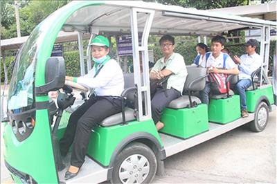Vũng Tàu 100% xe điện chạy bằng năng lượng mặt trời
