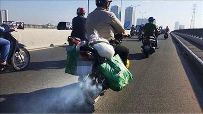 Hà Nội sẽ đo kiểm khí thải xe mô tô, xe gắn máy cũ