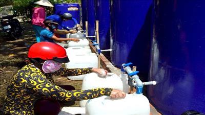 Đảm bảo cấp và quy hoạch lại vùng cấp nước cho vùng hạn mặn
