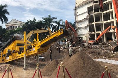 Việt Nam ứng dụng công nghệ xử lý chất thải xây dựng tiêu chuẩn EU6